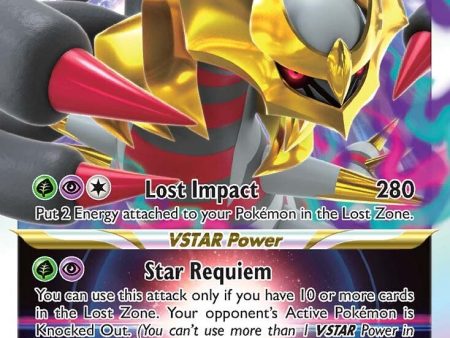 Giratina VSTAR (131 196) (Jumbo Card) [Sword & Shield: Lost Origin] Online