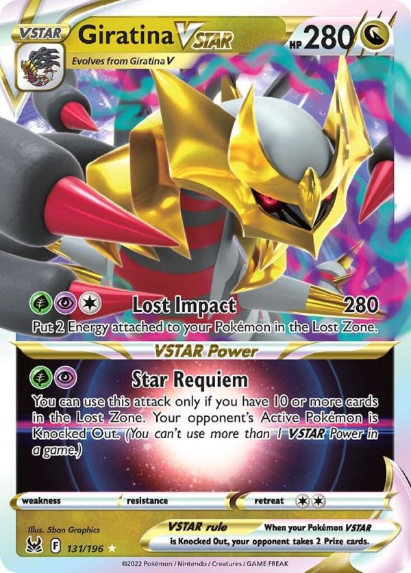 Giratina VSTAR (131 196) (Jumbo Card) [Sword & Shield: Lost Origin] Online