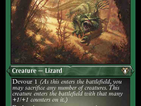 Bloodspore Thrinax (Foil Etched) [Commander Masters] on Sale