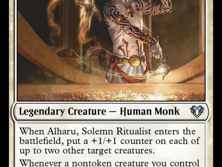 Alharu, Solemn Ritualist [Commander Masters] For Sale