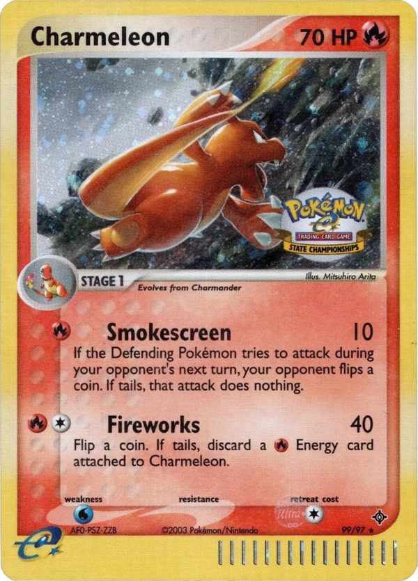 Charmeleon (99 97) (State Championship) [EX: Dragon] Online Hot Sale