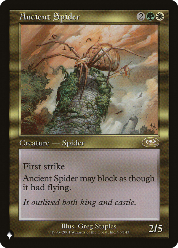 Ancient Spider [The List] For Cheap